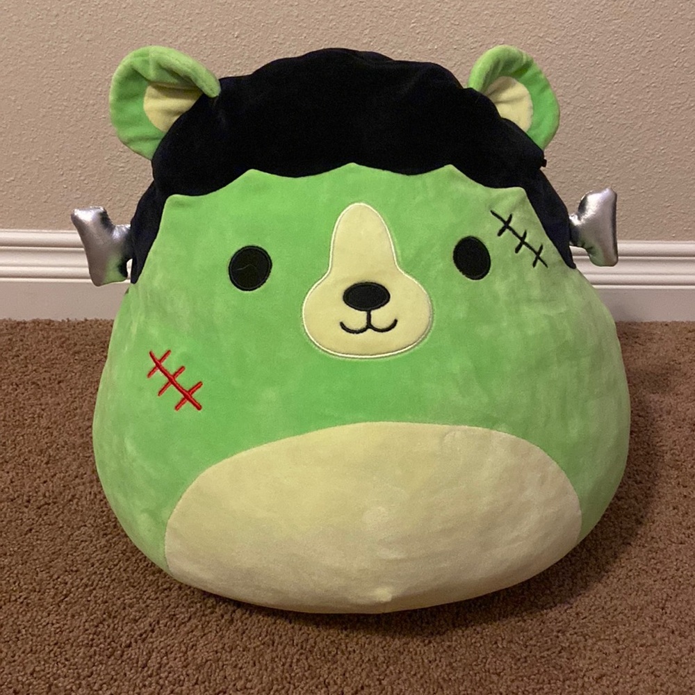 Squishmallow Frankenstein Bear Franky